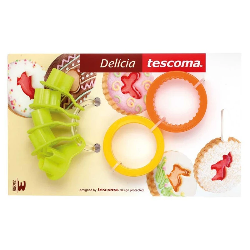 Комплект форми за сладки Tescoma Delicia 6 броя, великденски